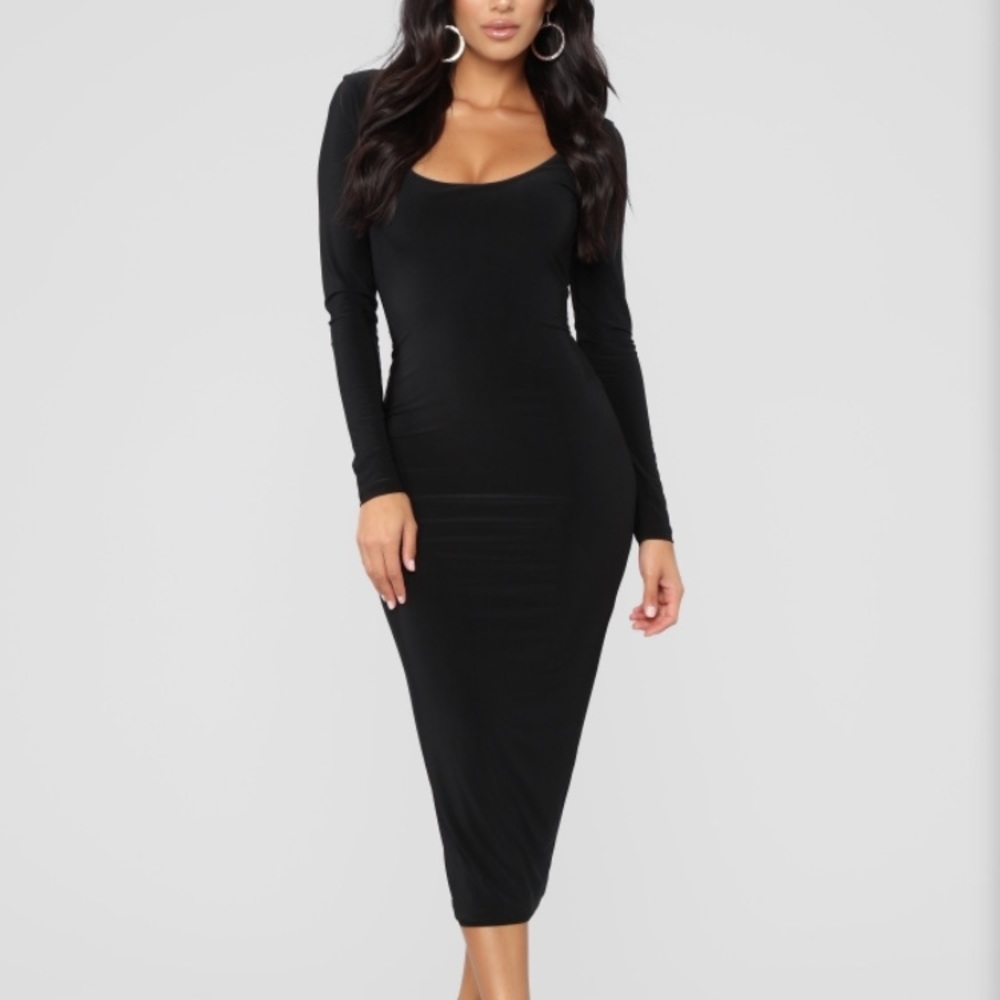 All these simple things midi dress